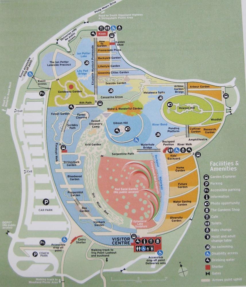 เชื้อพระวงศ์ botanic สวนแผนที่