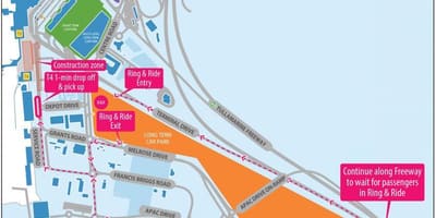 Tullamarine แผนที่
